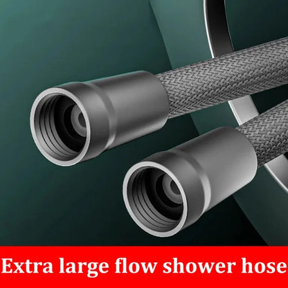 Braided shower pipe, universal water pipe, cold and hot water shower head, explosion-proof connection pipe