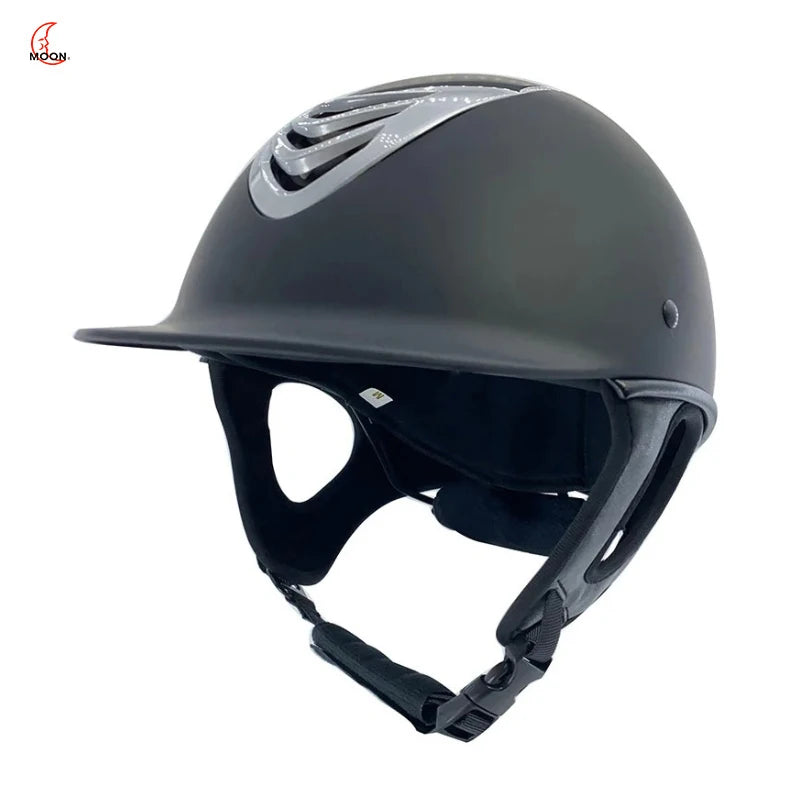 Safety Wen and Women Horse Riding Caps Adjustable Equestrian Helmet Good Air Permeability Horse Riding Helmet Protective Gear