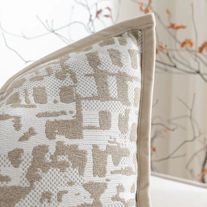 High End Luxury Geometric Jacquard Cushion Cover Modern Premium Pillow Covers Decorative 45x45/50x50cm Home Decor Designer