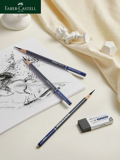 5 / 6 PCS Faber Castell Goldfaber Charcoal Graphite Sketch Set EX-Soft Medium Hard soft Pencils Drawing Sketching Shading Artist