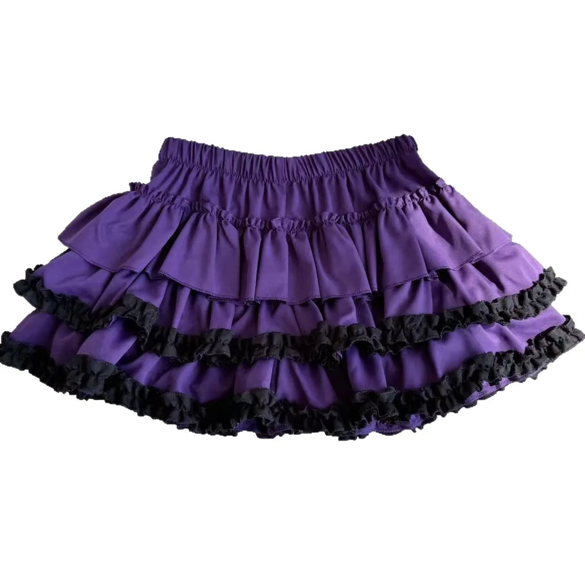 Sweet And Spicy High Waist Puffy Half-length Skirt for Women Anti-exposure Bow-knot Short Cake Skirt Spring Summer New Style