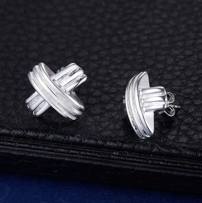 New 925 Sterling Silver Earrings for Women Exquisite Wedding Jewelry Elegant Female Accessories Fashion Party Gifts