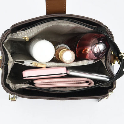2023 The New Luxury Handbags Women Bags Designer Handbags Casual Leather Cowhide High Capacity Shoulder Crossbody Bags for Women