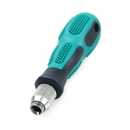 Multifunctional 6.35mm Screwdriver 1/4inch HexShank Non Slip Comfortable Handle Screw Driver Bit Holder Durable