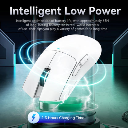 Attack Shark R1/X11 Wireless Gaming Mouse, 18K DPI PAW3311, Tri-Mode Bluetooth/2.4GHz/Wired, Lightweight, Macro Gaming Mouse