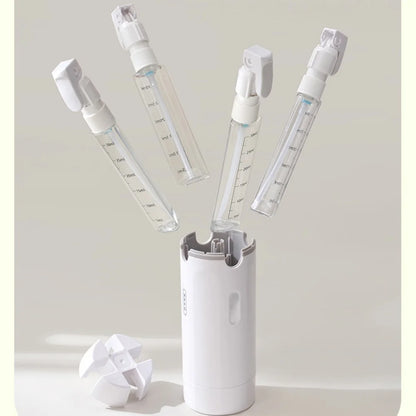 4-in-1 Travel Toiletries Bottle - Refillable, Leak-proof, Portable Travel Split Bottle, Emulsion Dispenser Bottle, Practical