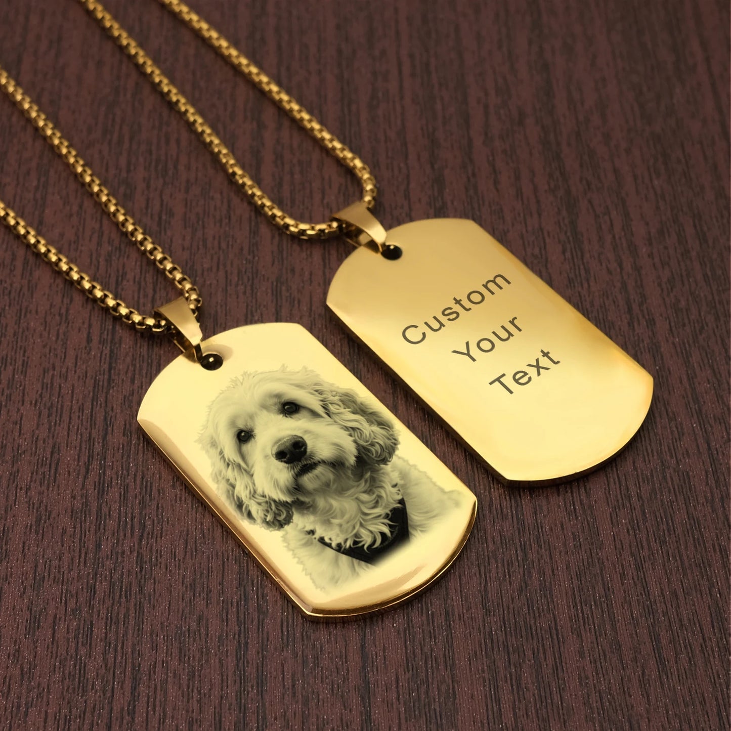 photo necklace custom stainless steel happy birthday photo necklace personalized Custom Picture Necklace picture necklace custom