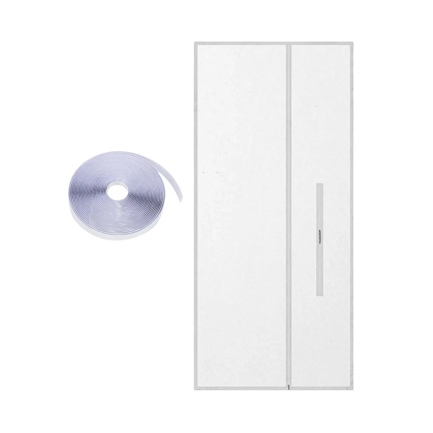 Screen Door Seal for Portable Air Conditioner Sliding Door Vent for Office