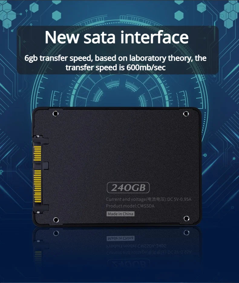 Laptop Desktop Built In Hard Drive 128G 256G Solid State Drive 2.5 Inch 512g 1T Suitable For Laptops And Desktop Computers