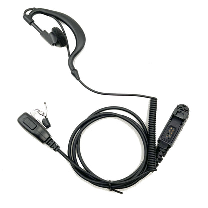 Earpiece Headset Mic For Motorola Radio DP2400 DP2600 XiR P6600 P6620 E8600 MTP3150 MTP3550 XPR3500 3300 Walkie Talkie Earphone