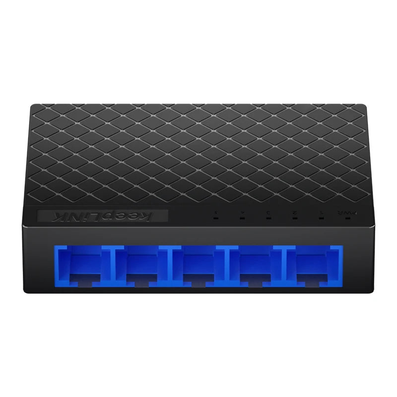 KeepLiNK 5-Port Network Ethernet Switch Plug and Play Unmanaged