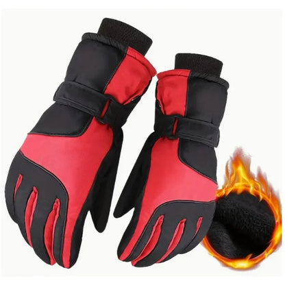 Winter Warm Snow Gloves Waterproof Ski Gloves Thermal Touch Screen Gloves Sport Cycling Gloves Outdoor Warm Motorcycle Gloves