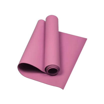 4MM Thick EVA Non-slip Yoga Mat Portable Sports Fitness Mat Home Gym Exercise Pilates Gymnastics Workout Blanket