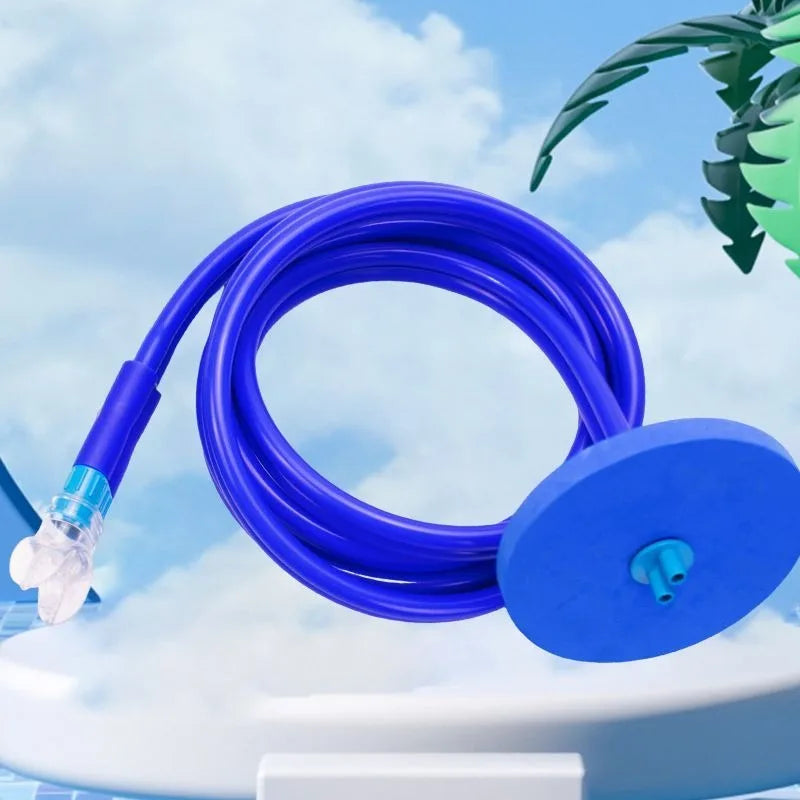 Adult Full Dry Snorkel Diving Swimming Gear Snorkel For Men Women Swim Training Freediving Underwater Breathing Tube For Beach