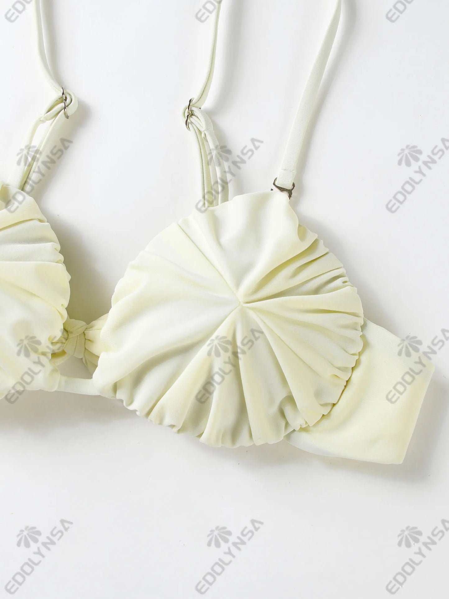 3 Piece Bikini Sets Ruffle Swimwear with Mini Skirt Cover up Female Brazilian Biquini Monokini Beachwear Push up Swimsuits K161