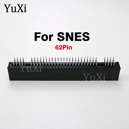 1Pc Game Card Slot For SFC SNES FC Console Connector 64Pin 60Pin 62Pin 50Pin Game Cartridge Slot 2.5mm Interval For N64