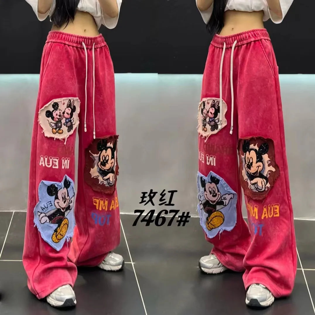 Original Design Sense Long Slacks 2025 Autumn New Fashionable Loose Casual Pants Ladies With Draped Straight Wide-Leg Trousers