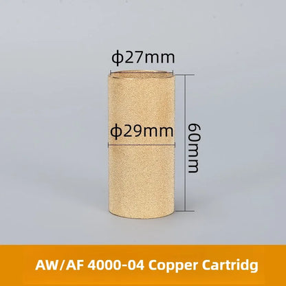 HEBAI AFR BF BFR GFR AW AF 2000 3000 4000 5000 Pneumatic Air Filter Element Copper Cartridge Fiber Filter Element Air Treatment