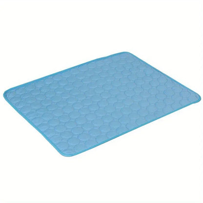 Summer Pet Ice Pad Cool Sleeping Mat Breathable Ice Silk Washable Pet Bed Durable Dog Cat Cushion Pet Supplies for Home Outdoor