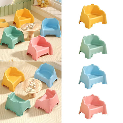 Small Stool Sturdy Lightweight Foot Stool Under Desk Footrest Shoe Changing Stool with Back Support Step Stool for Kitchen