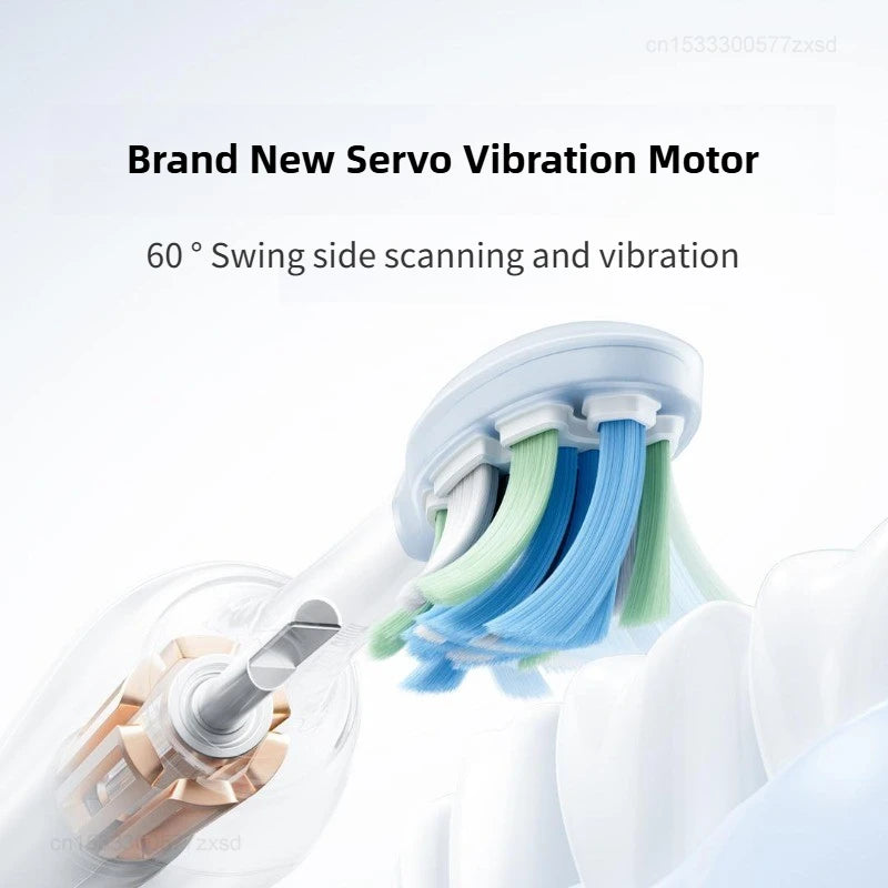 Xiaomi Mijia Smart Servo-Oscillation Electric Toothbrush Pro,IPX8 Waterproof & Travel Lock,180-day Long Battery Life,App Control