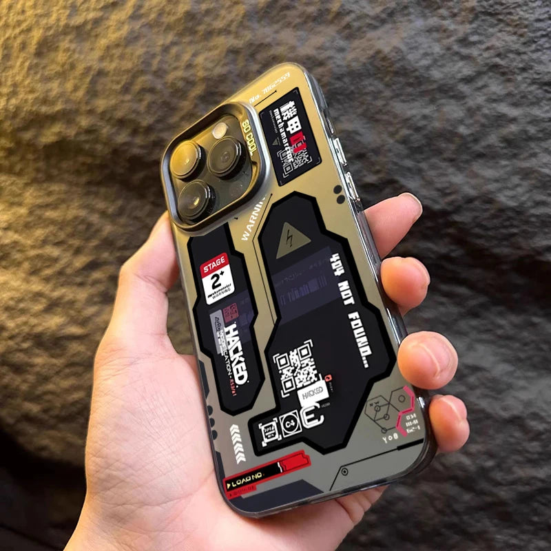 Mecha-Style Graffiti Phone Case for Xiaomi 14T 14 12T 13T Pro 12 13 11 Lite 5G Case for Xiaomi Mi 14 13T 12T 14T Pro Matte Cover