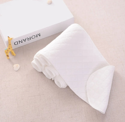 2/5/10pcs Baby Reusable Diapers Washable Ecological Nappies Inserts Cotton Cloth Diapers for Children Breathable Absorbent