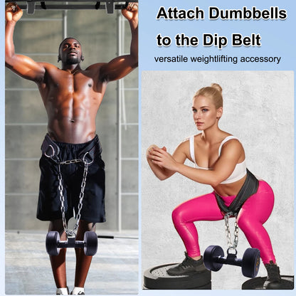 Loading Dumbbells Strap  for Dip Belt Squat Pull-up ,Load Dumbbells Kettlebells on Barbells Weightlifting  Accessory