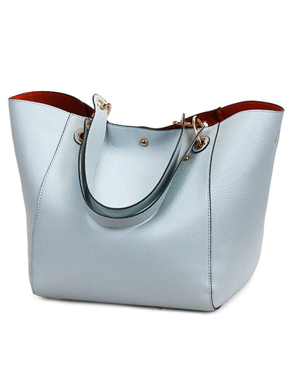 Pahajim Handbags for Women Large Tote Bag PU Leather Waterproof Handbags Shoulder Bag Womens Top Handle Bag for Work Shopping Ba