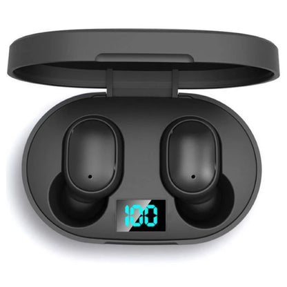 E6S Wireless Bluetooth Earphones TWS Bluetooth Headset Wireless Earbuds Noise Cancelling Headset With HD Microphone Headphones