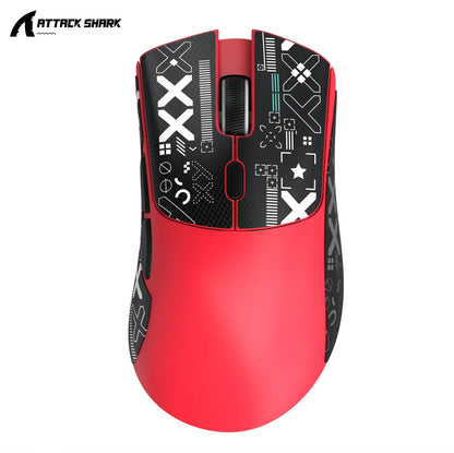 Attack Shark R1/X11 Wireless Gaming Mouse, 18K DPI PAW3311, Tri-Mode Bluetooth/2.4GHz/Wired, Lightweight, Macro Gaming Mouse