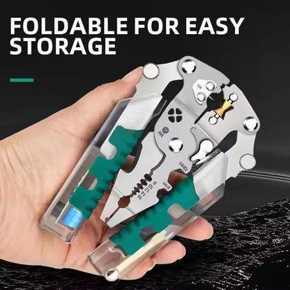 Multi-tool Pliers Electrician Dedicated Wire stripping Peeling Wiring Crimping Tools Tough Built Hand Tools With Electrical Test