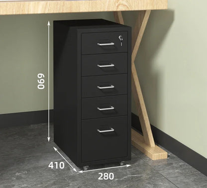 File Cabinets Modern simplicity Filing Organization Storage Cabinets with Wheels Multi-layer Mobile File Cabinet for Home Office