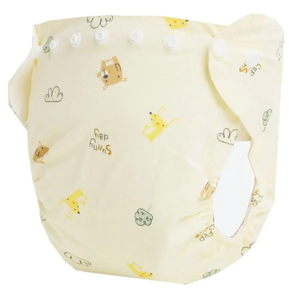 Waterproof S M L Baby Washable Diaper 0-18 Months with Buckles Reusable Nappy Leakproof 3-14kg Cloth Diapers Newborn Kids