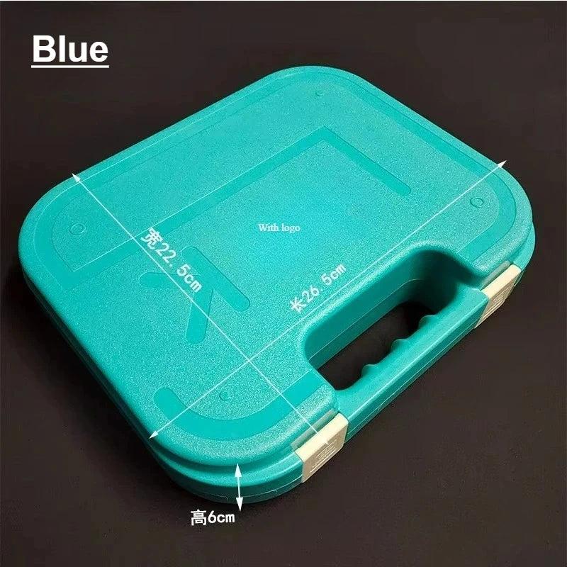 Tactical G *OCK Gun Pistol Case with Foam Padded Handgun Case Protective Storage Box Waterproof Hard Shell Hunting Accessories
