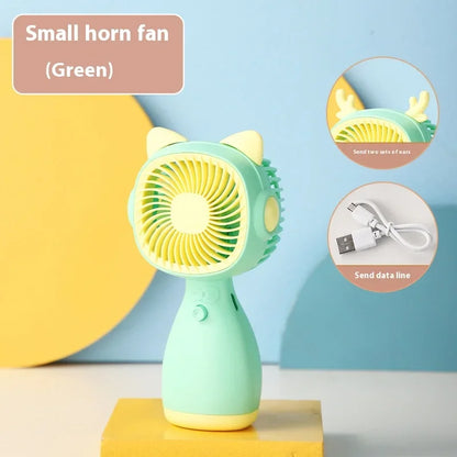 Mini Portable Fan Handheld Electric Fan for Home Outdoor Travel Camping Air Cooler Handheld Small Pocket Portable small Fan 1pcs