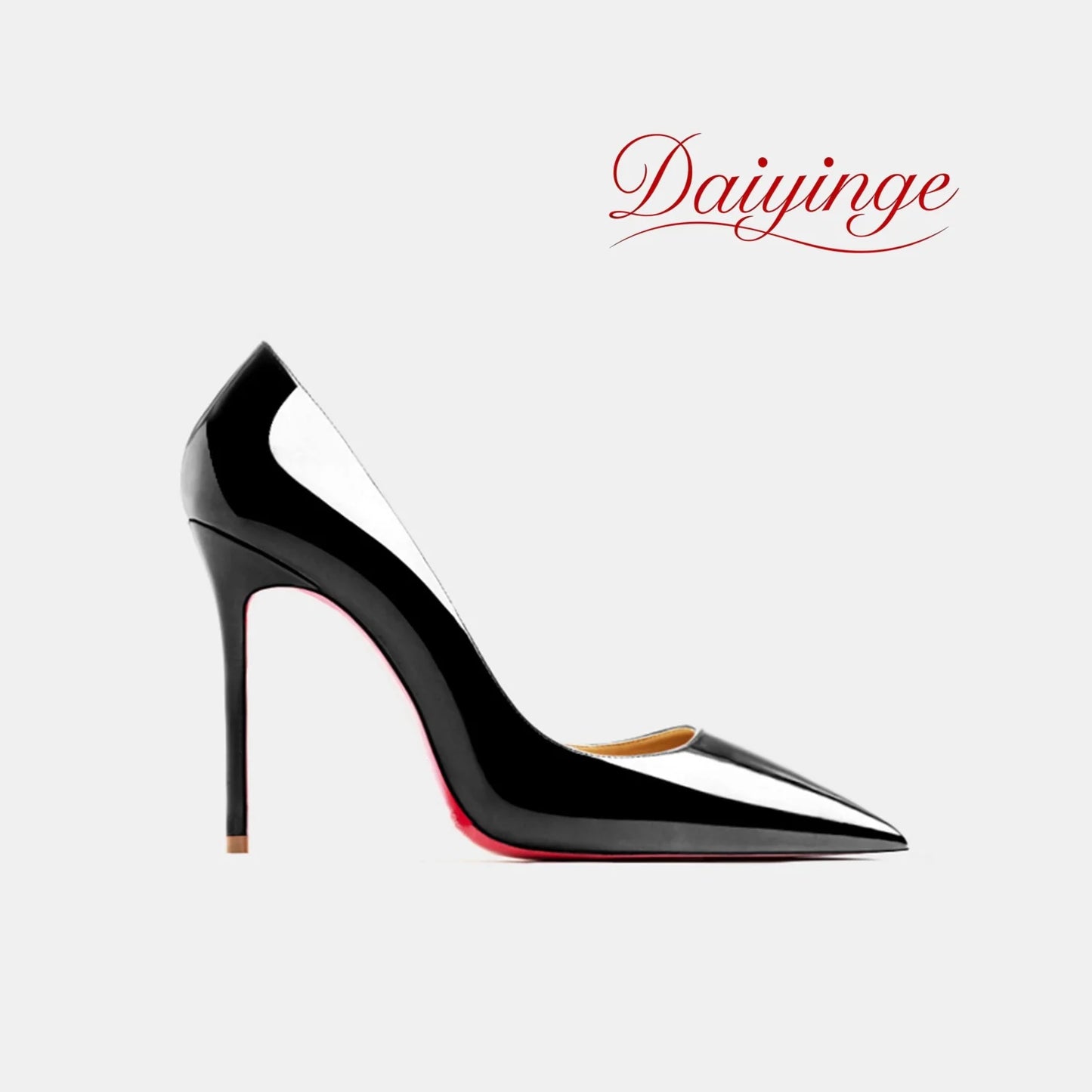 Heels For women 2026 Trend Leather Luxury Red Bottom High Heels 12cm Pointed Toe Stiletto Pumps Elegant Sexy Party Wedding Shoes