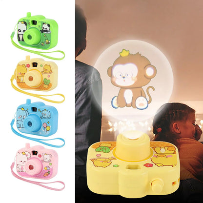 Kids Projector Camera Animal Image Small Projector Educational Learning Projector Toys Portable Projector for Learning