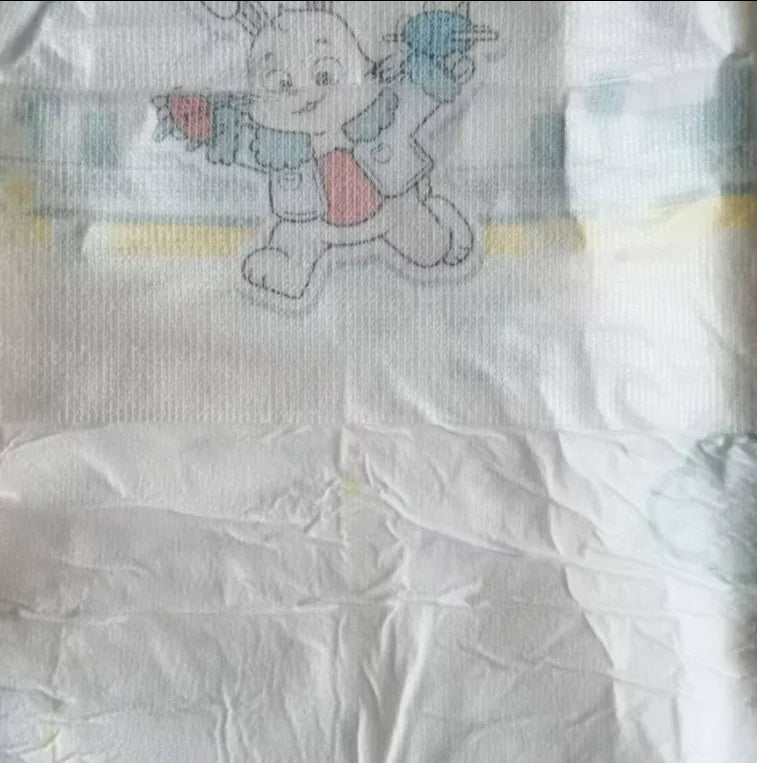 5pcs Extra Large Thick ABDL Adult Baby Disposable Diaper Pant Large Capacity Cartoon Pattern DDLG diapers No Reused Panties