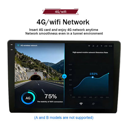 GPS Navigation Android 15 For Honda Edix FRV 2004-2009 BT Carplay Car Radio Multimedia  Head Unit WIFI Video Player 4G DSP Audio