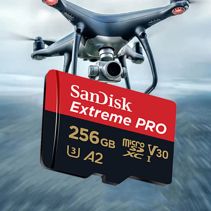 SanDisk Extreme PRO microSDXC UHS-I CARD 64GB 128G 256G 512GB 1TB Memory Card TF Card C10 V30 U3 4K UHD for action cameras drone