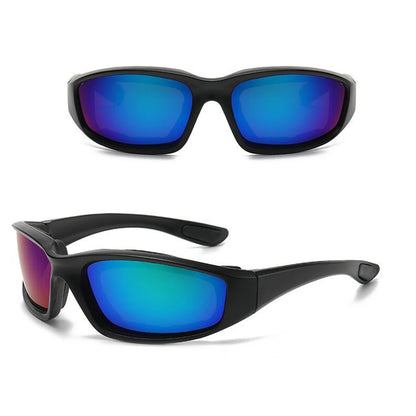 Outdoor UV Protection Goggles Padded Goggles Anti-UV Unisex Sports Sunglasses Eyewear Motorcycle Riding Glasses for Adventurers