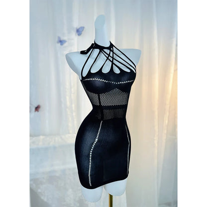 Sexy Cover Up Hollow Out Fishnet Dress without Bikini Summer Holiday DS134