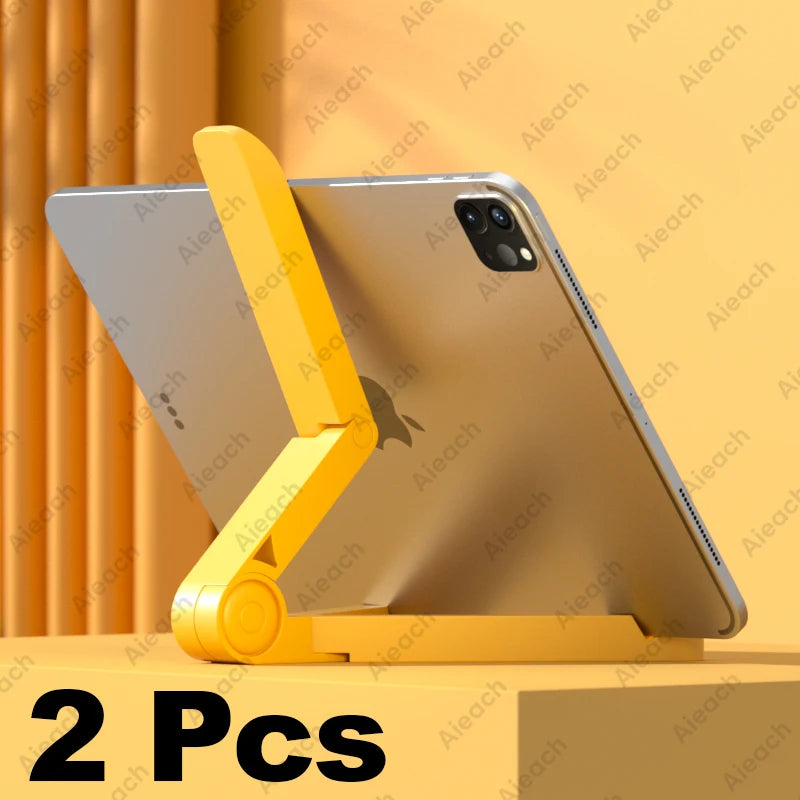 Portable Monitor Stand & Tablet Stand Holder Adjustable, Foldable, For 7 to 12 Inches Most Tablets, Kindle Fire and Smart Phones