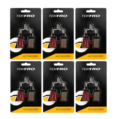 TEKTRO P20.11 Semi-Metallic Brake Pads for Mountain Bike Disc Brake Systems - High Friction, Durable & Quiet Performance