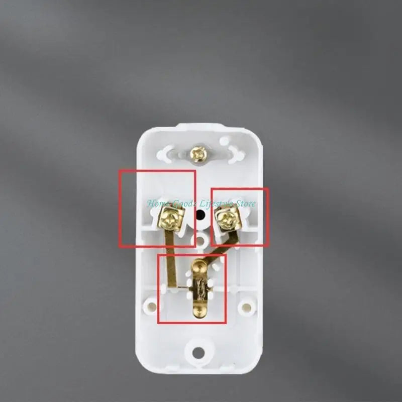E74E Sturdy Bedside Control Switches to Easily Operations High Power Devices Like Fan and Light During Nighttimes Rest