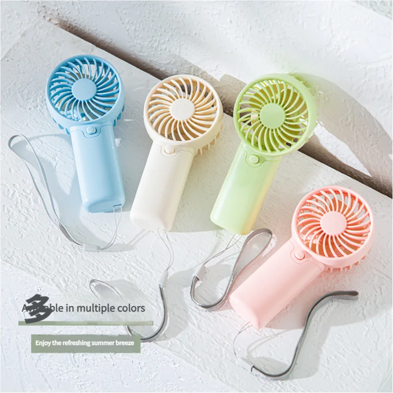 Portable Fan Convenient Creative Small Fan Pocket Hand-held Fan Lightweight AA Battery Handheld Mini Fan Air Coolers 2026 NEW