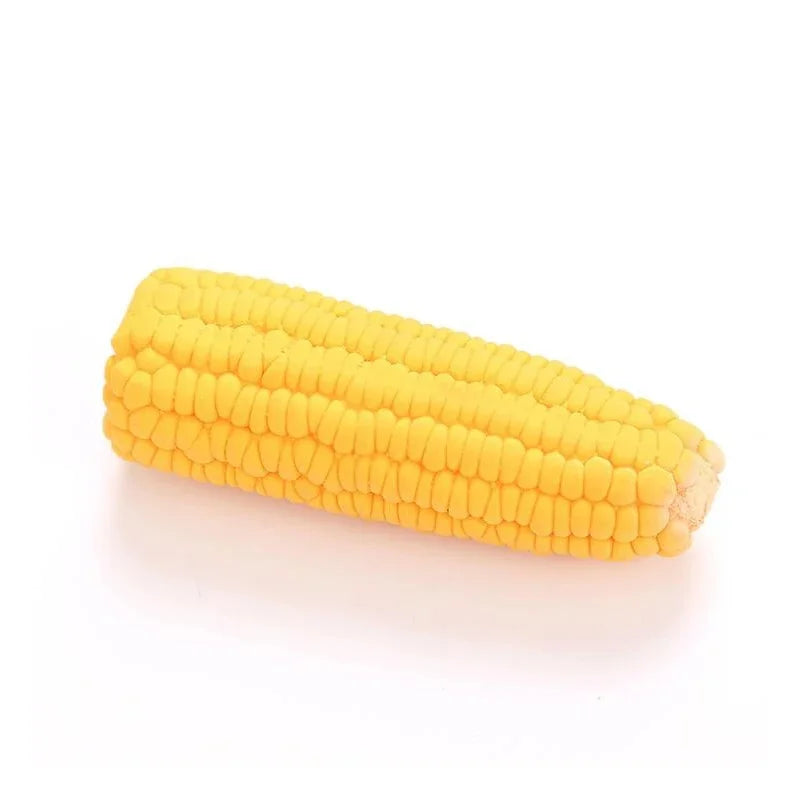 Latex Corn Shape Squeak Toys for Dogs New Pet Supplies Training Chewing Toy for Small Dogs Puppy Playing