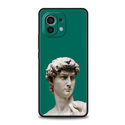 Mona Lisa Van gogh Oil Painting Art Case For Xiaomi 13 12 11 Lite 12T 11T 10T 9T Mi Poco X5 M4 M3 X4 X3 Pro F5 F4 F3 GT 5G Cover