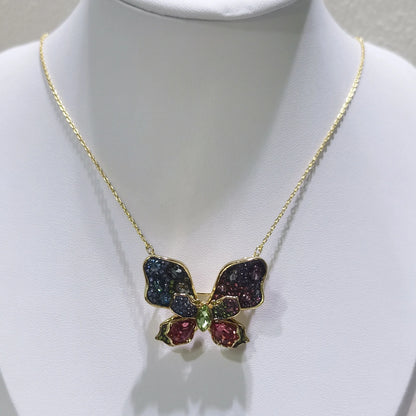 2025 Original High Jewelry Necklace Dazzling Crystal Luxury Brand Fascinating for Women Wedding Best Gift Chain Necklace
